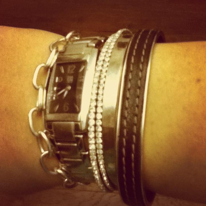 Arm Party in Silver