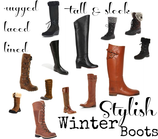 stylish winter boots