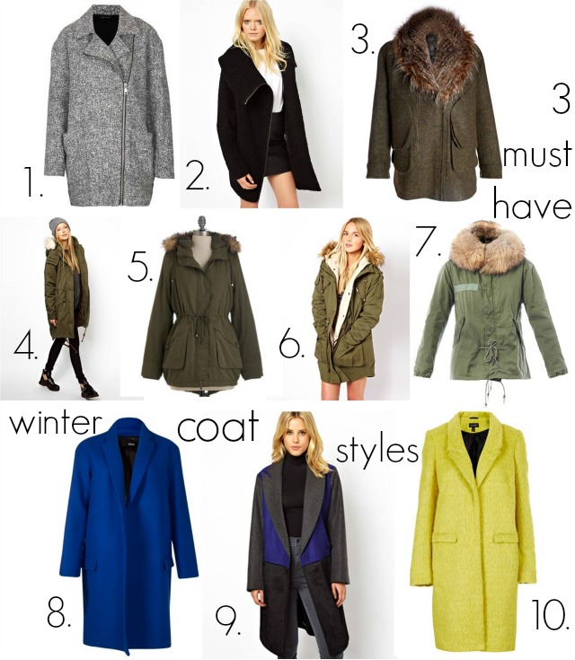 3 Must Have Winter Coat Styles ⋆ chic everywherechic everywhere
