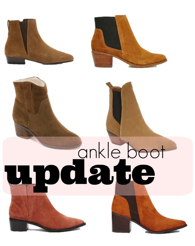 ankle boots update