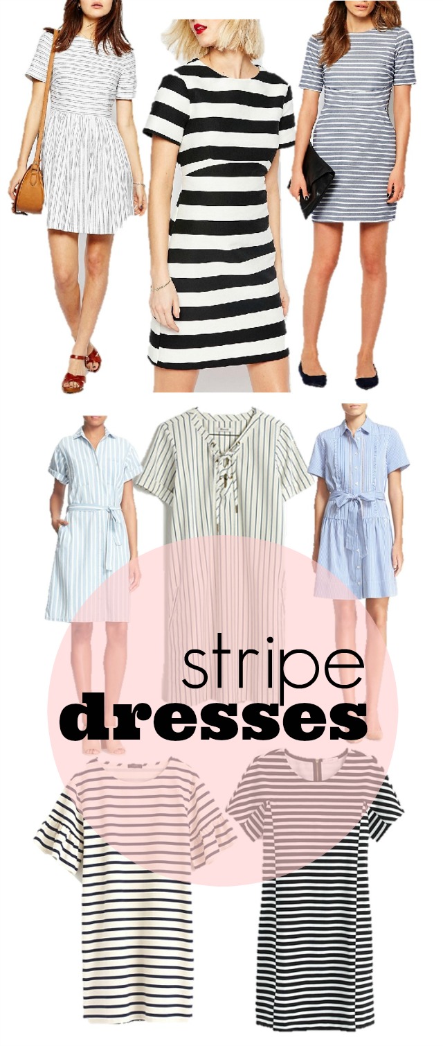stripe dresses