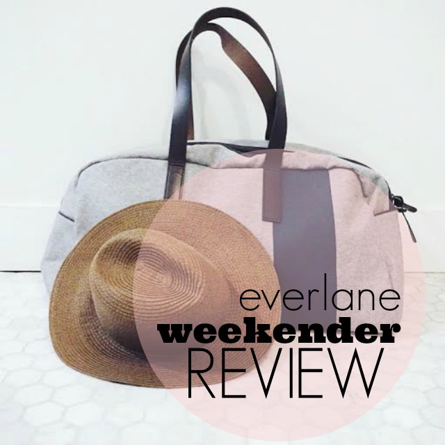 everlane weekender review
