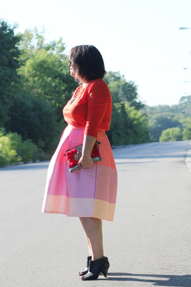 ombre chicwish skirt