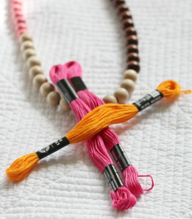 DIY Try: How to make a Tassel Necklace ⋆ chic everywhere